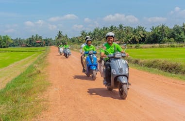 Excursão de aventura no campo em Siem Reap por Vespa